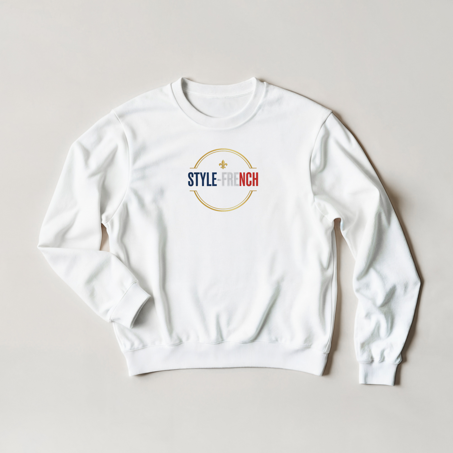 Sweat-shirt Unisexe Caen - Ville de France - Confort Classique