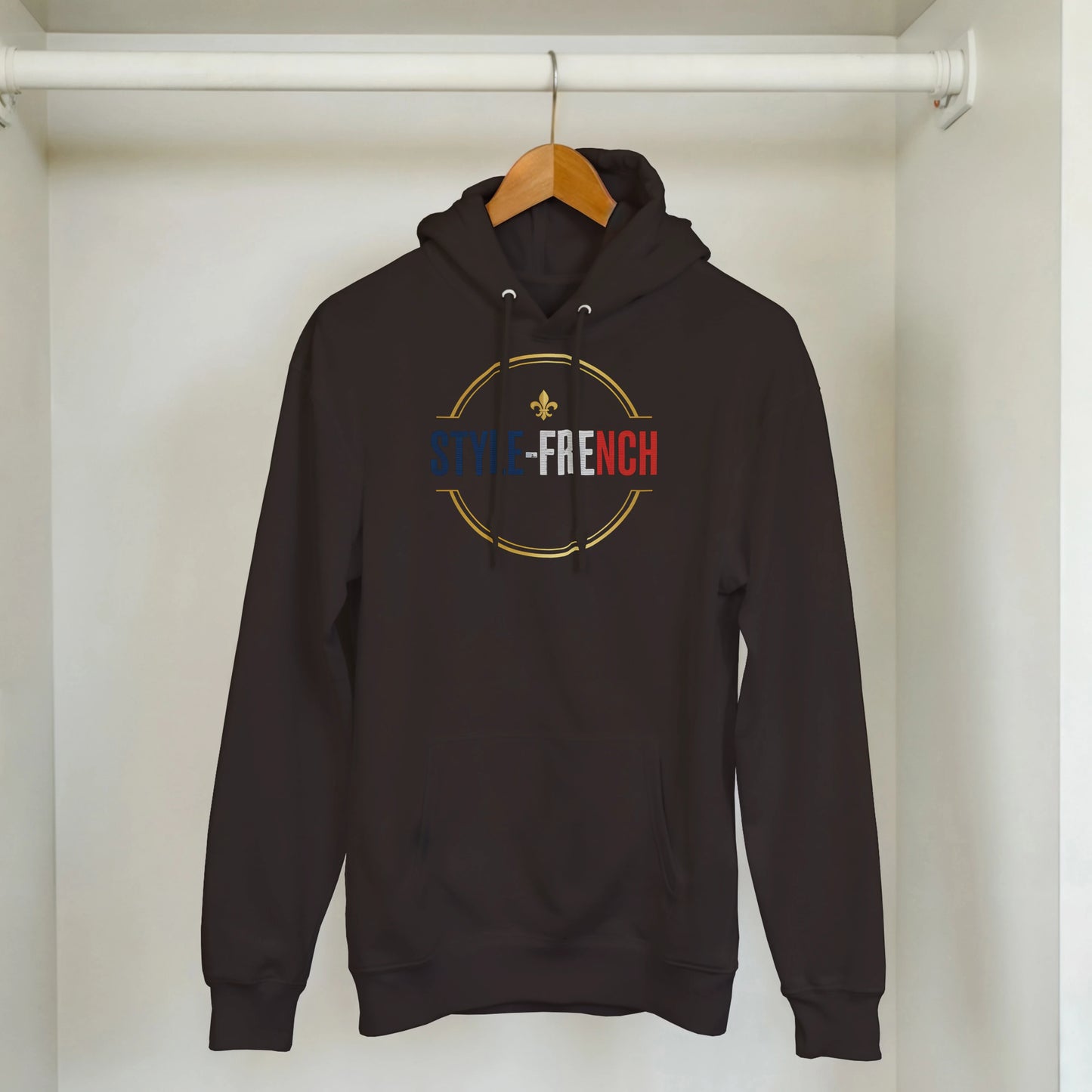 Sweat à capuche homme motif Lion Fort – Hoodie épais et confortable