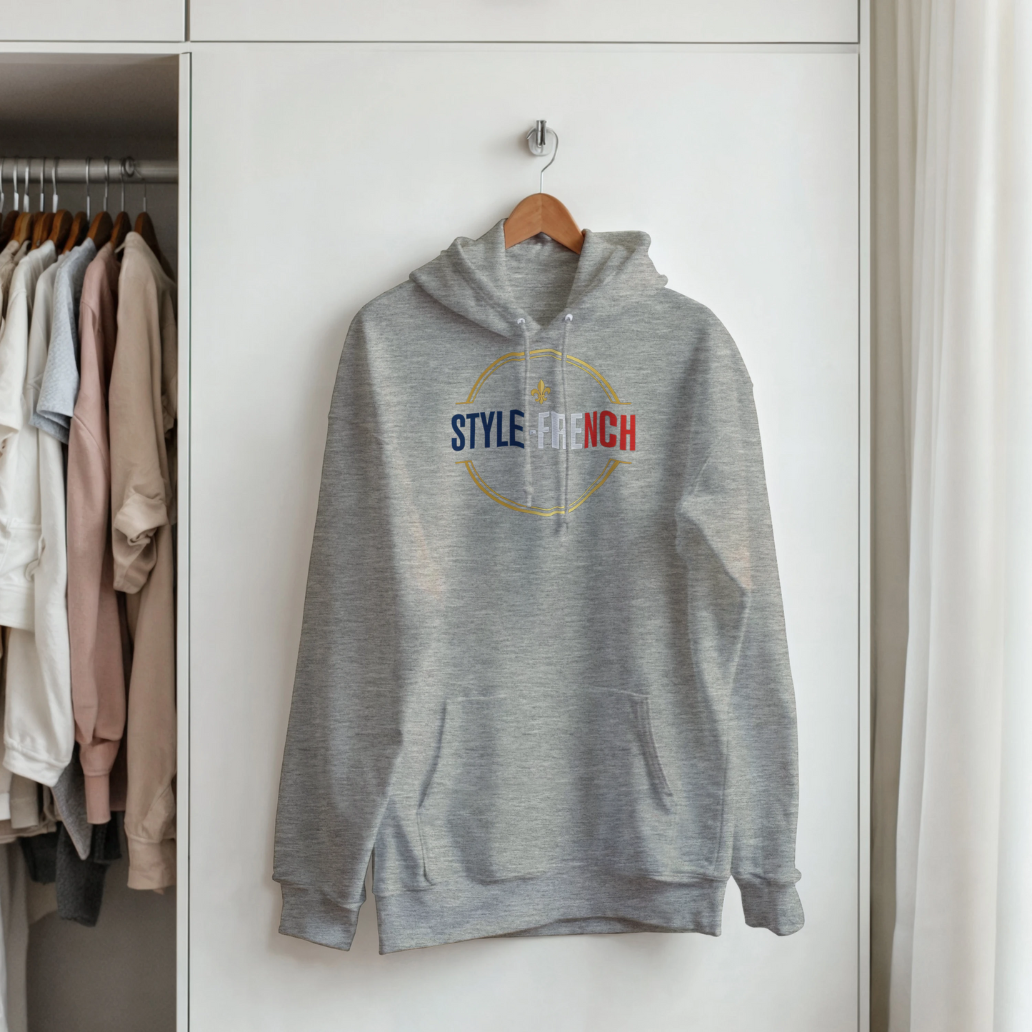 Sweat à capuche unisexe Nouvelle-Aquitaine - Hoodie premium en coton mélangé