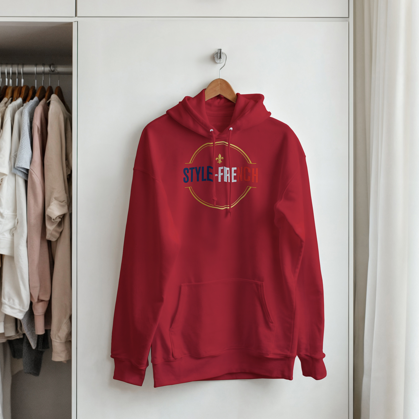 Sweat à Capuche Homme "Le Peuple Ne Lâche Rien" – Confort Premium