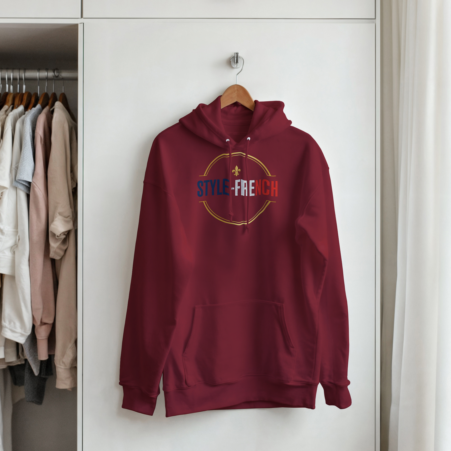 Sweat à Capuche Homme "Le Peuple Ne Lâche Rien" – Confort Premium