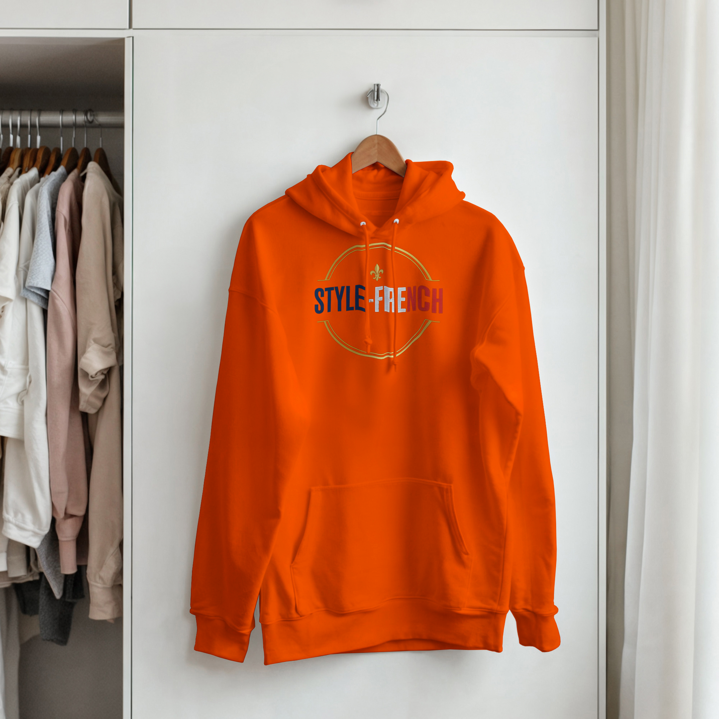 Sweat à Capuche Homme "Le Peuple Ne Lâche Rien" – Confort Premium