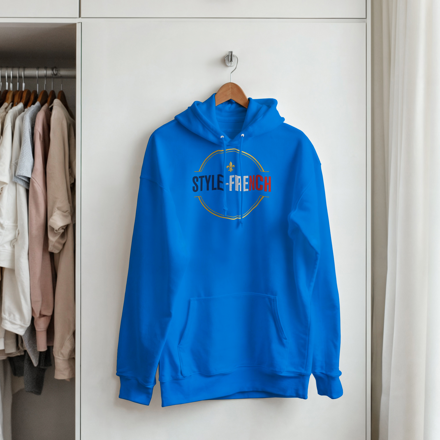 Sweat à Capuche Homme "Le Peuple Ne Lâche Rien" – Confort Premium