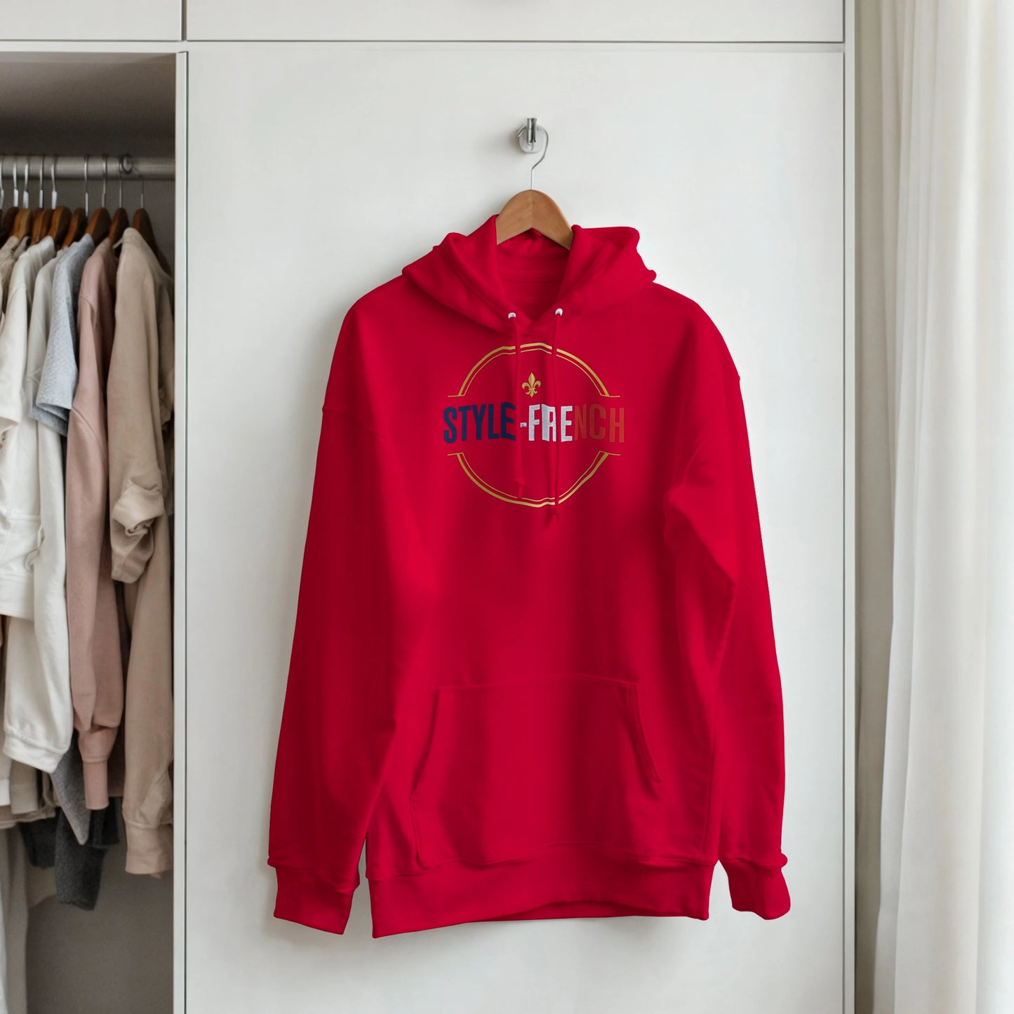 Sweat à capuche unisexe Nouvelle-Aquitaine - Hoodie premium en coton mélangé