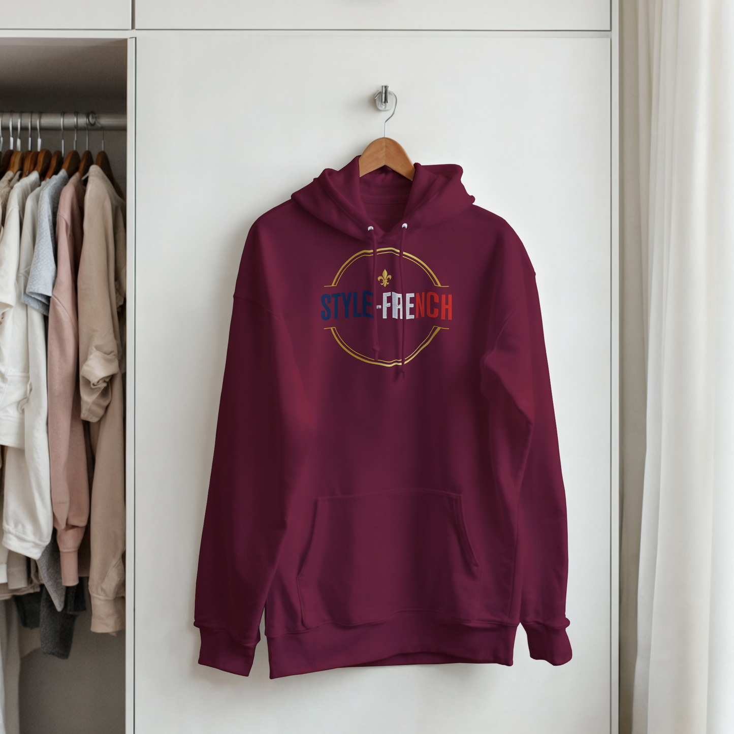 Sweat à Capuche Homme "Le Peuple Ne Lâche Rien" – Confort Premium