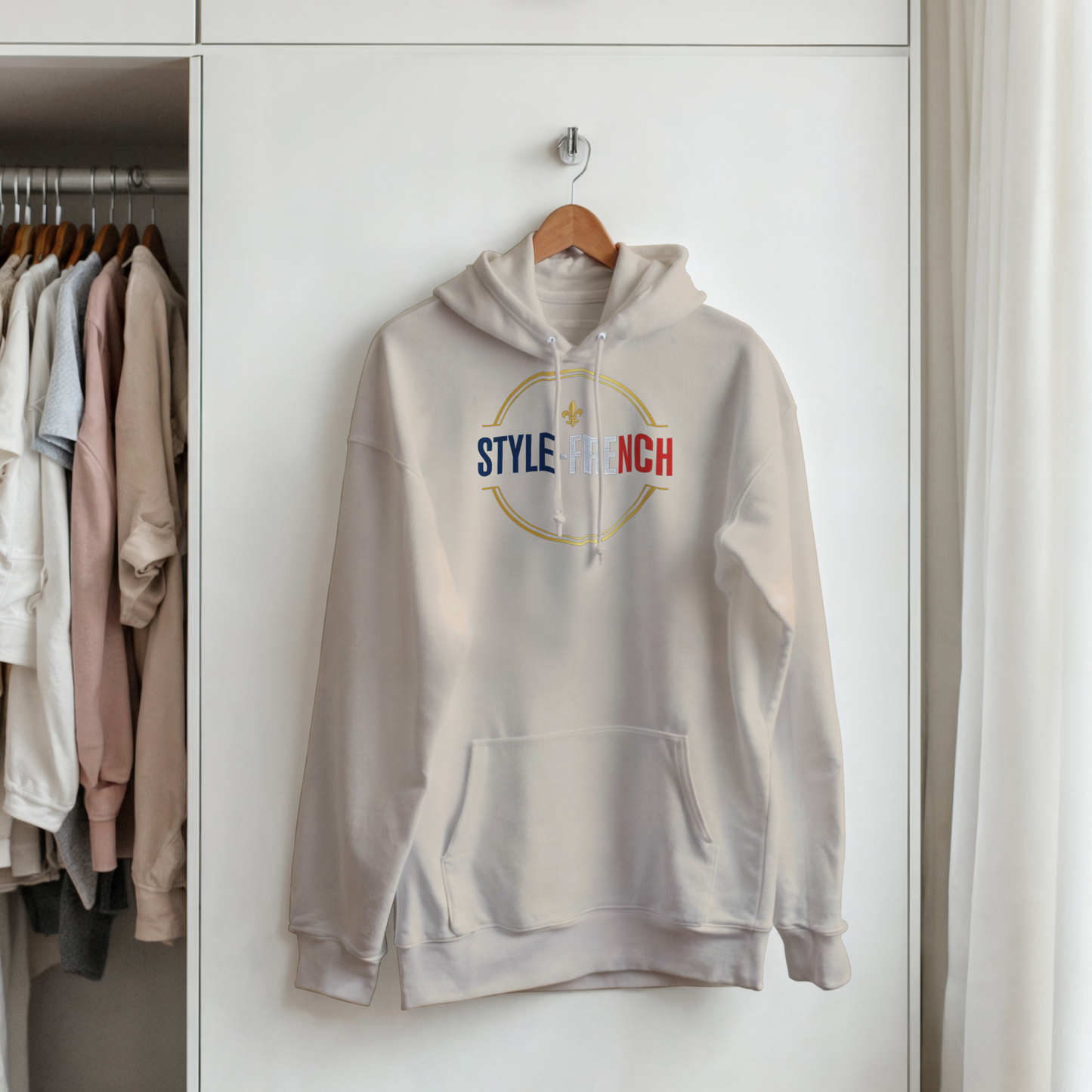 Sweat à Capuche Homme "Le Peuple Ne Lâche Rien" – Confort Premium