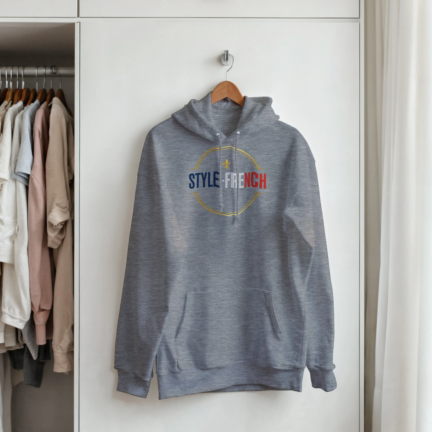 Sweat à capuche unisexe Nouvelle-Aquitaine - Hoodie premium en coton mélangé