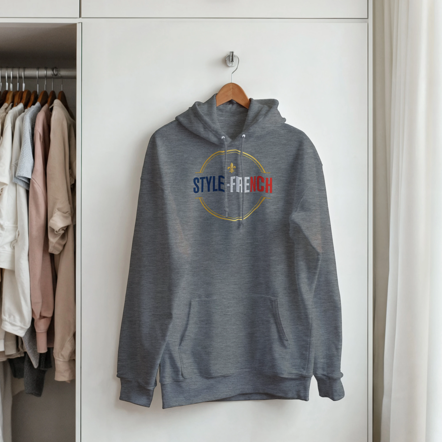 Sweat à capuche unisexe Nouvelle-Aquitaine - Hoodie premium en coton mélangé
