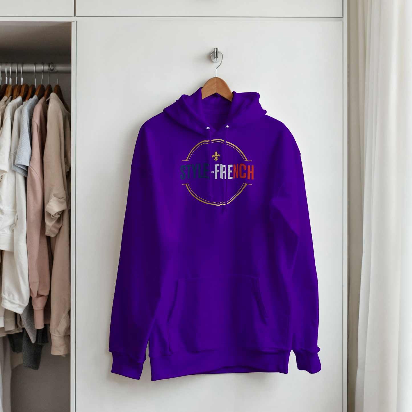 Sweat à Capuche Homme "Le Peuple Ne Lâche Rien" – Confort Premium