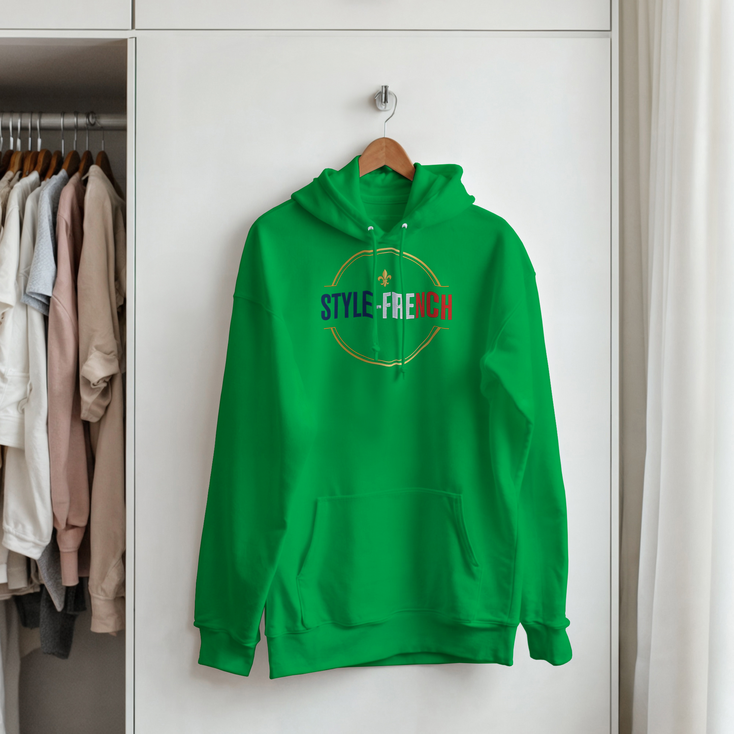 Sweat à Capuche Homme "Le Peuple Ne Lâche Rien" – Confort Premium