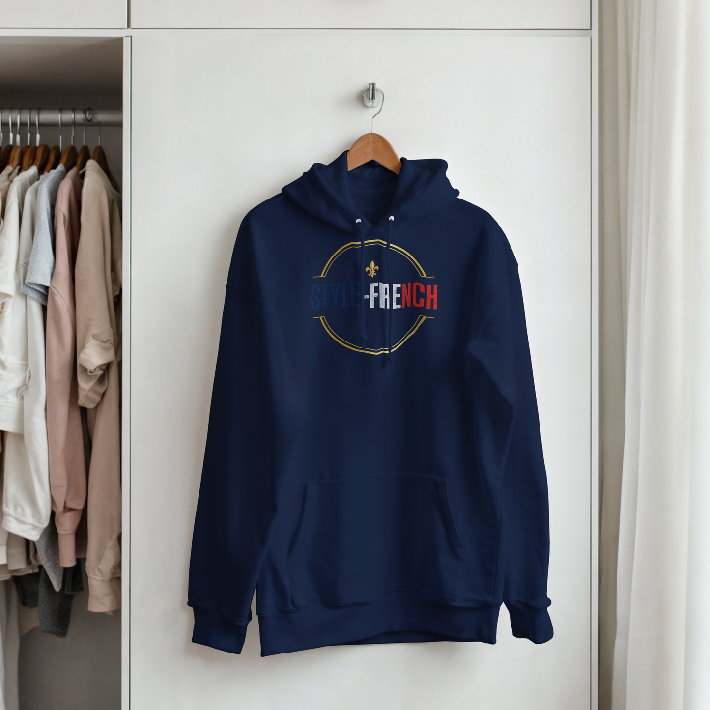 Sweat à Capuche Homme "Le Peuple Ne Lâche Rien" – Confort Premium