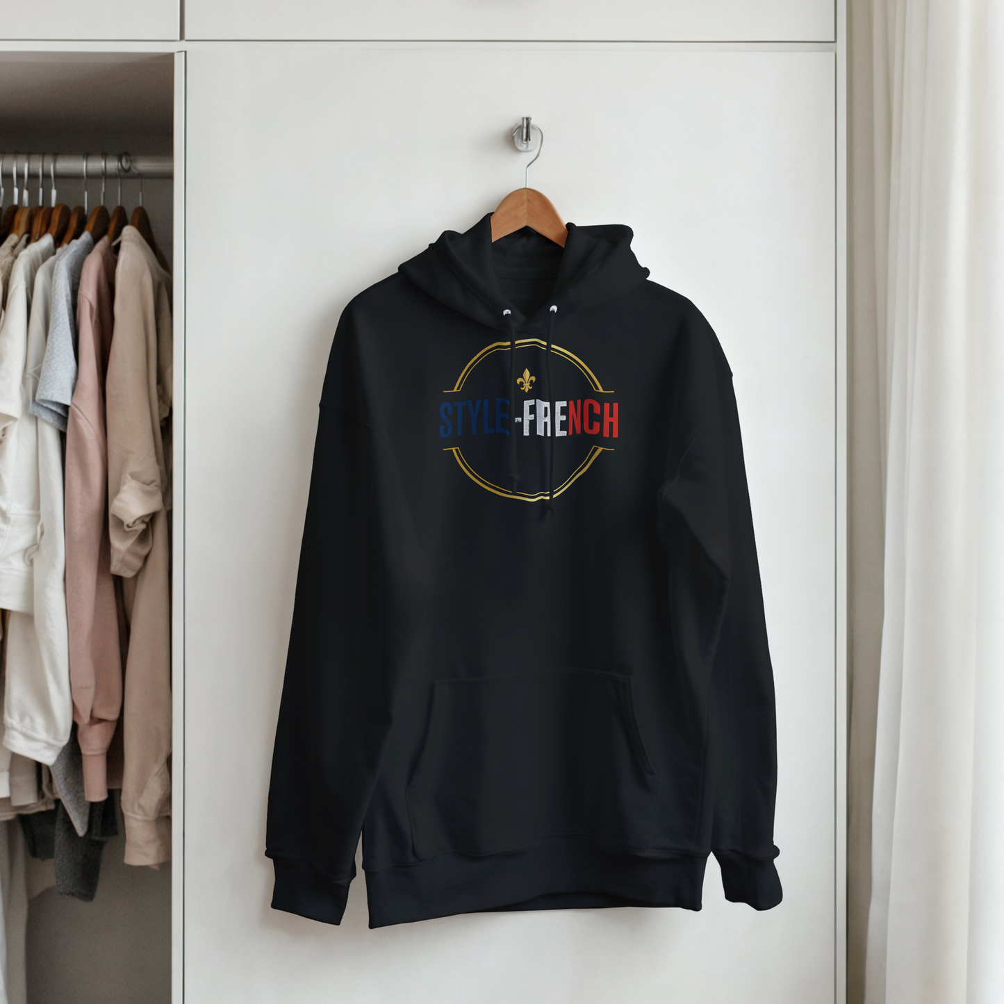 Sweat à Capuche Homme "Le Peuple Ne Lâche Rien" – Confort Premium