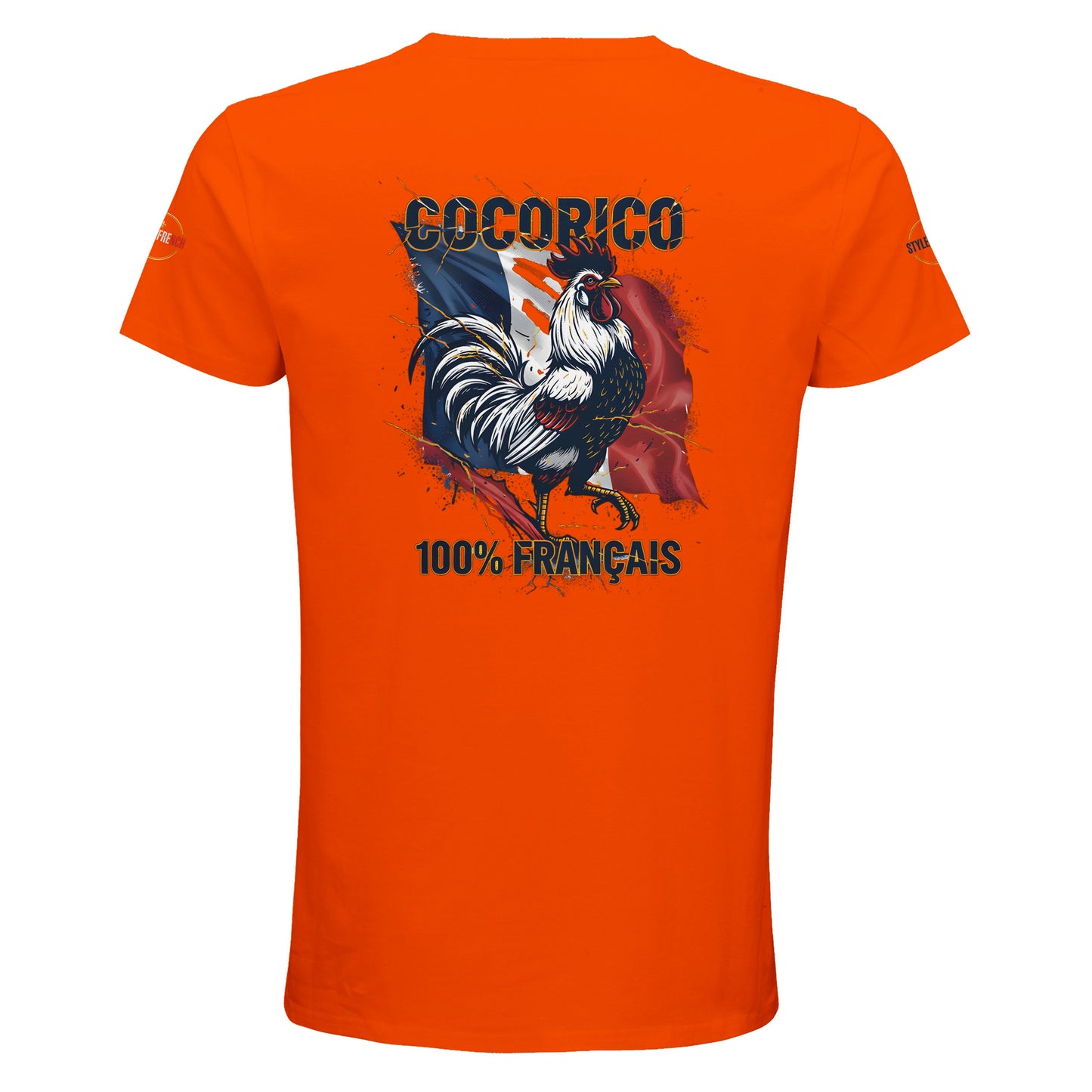 T-shirt Homme Cocorico - Coton Bio Premium à Col Rond