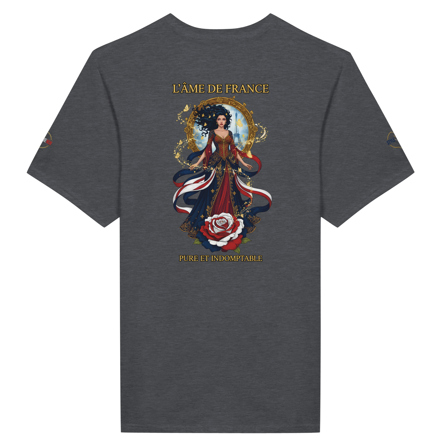 T-shirt  femme L'âme de France – Premium Cotton Tee with Classic French Design