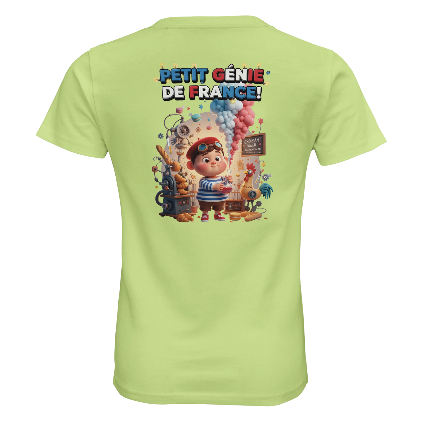 T-shirt Enfant Petit Génie - 100% Coton Bio - Confort et Qualité