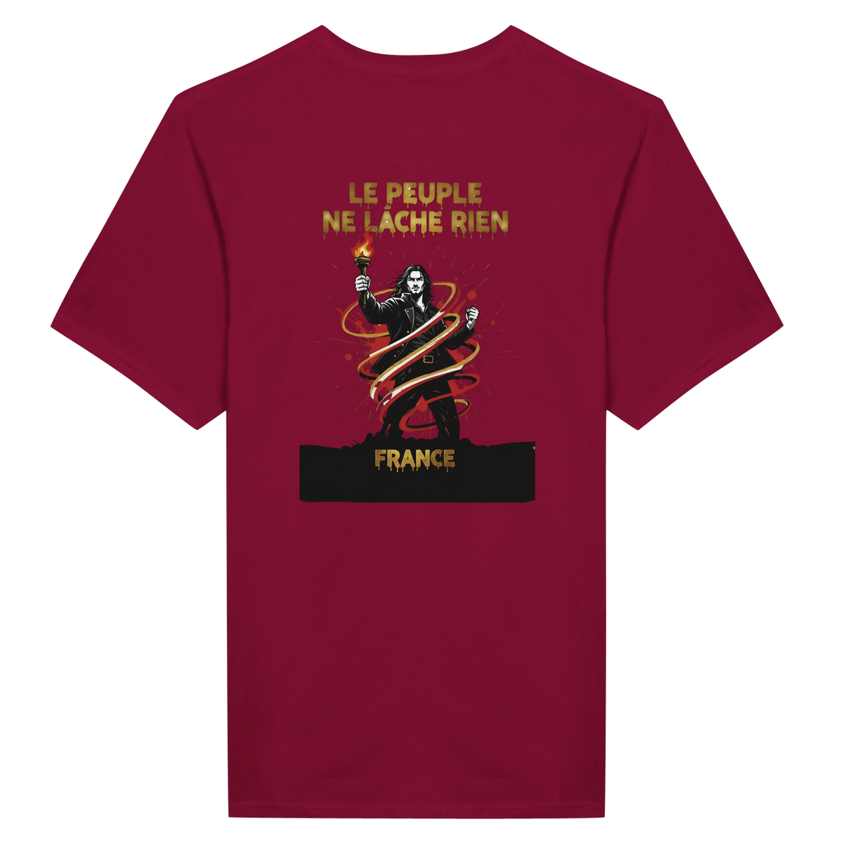 T-shirt Le Peuple Ne Lâche Rien – T-shirt Activiste Premium