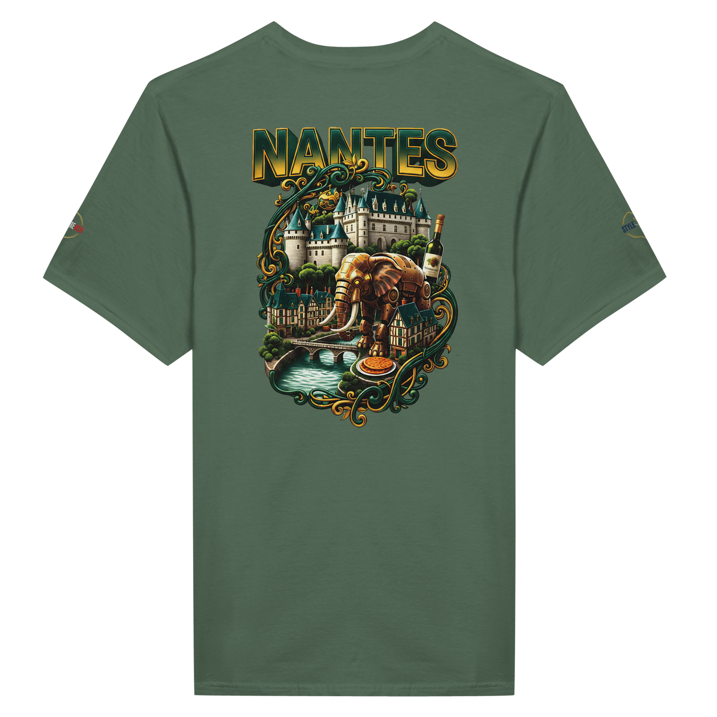 T-Shirt Unisexe Classique Nantes - Confort Premium et Style Urbain