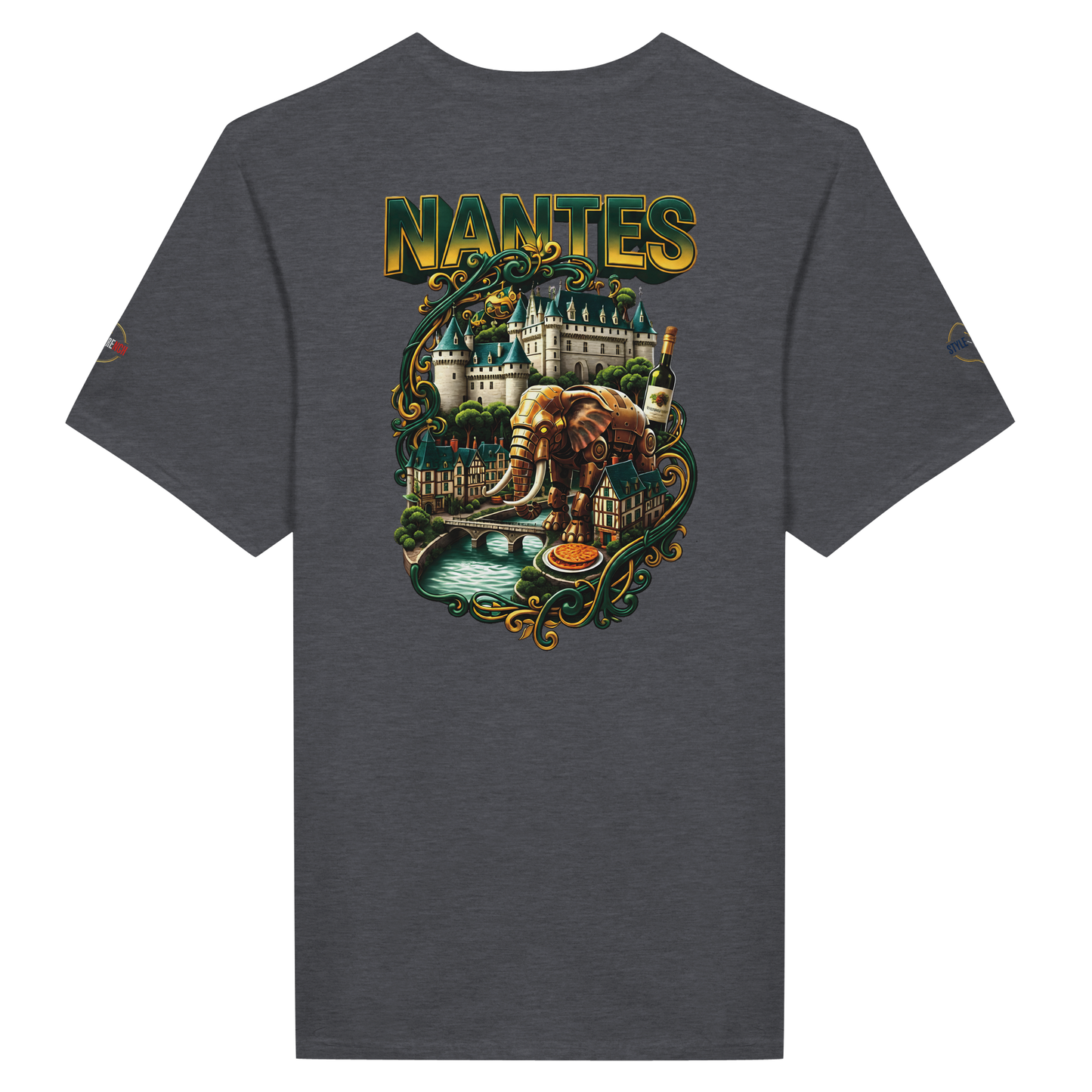 T-Shirt Unisexe Classique Nantes - Confort Premium et Style Urbain