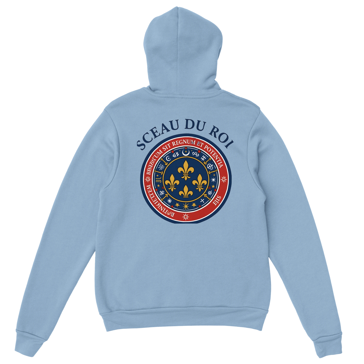 Sweat à capuche Le Sceau du Roi pour homme – Hoodie premium en coton mélangé