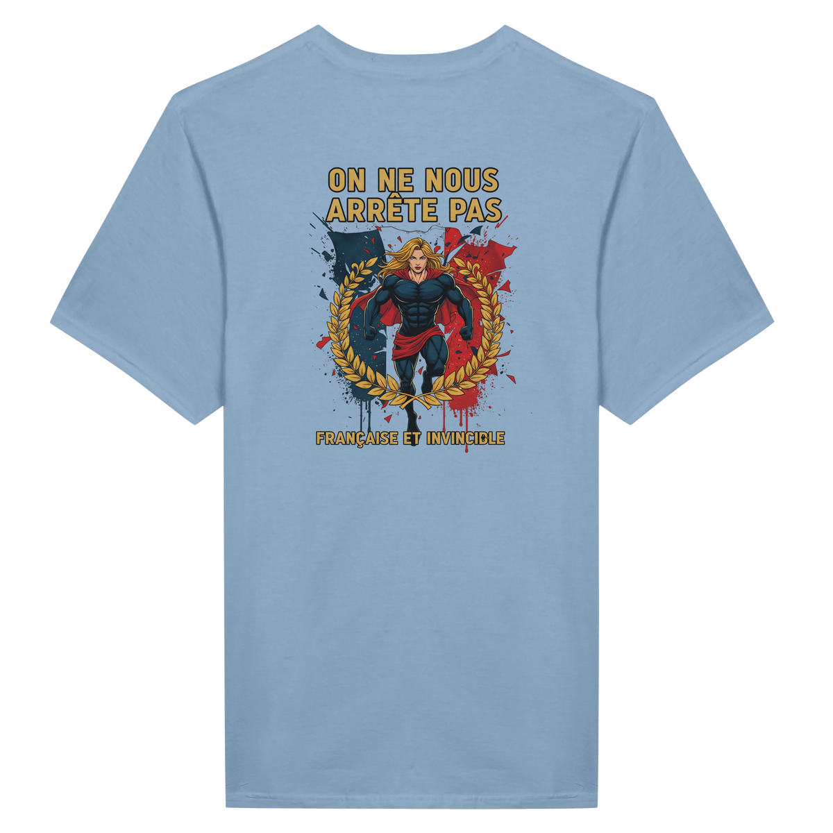 T-shirt Femme 'On ne nous arrête pas' – Coton Doux Premium