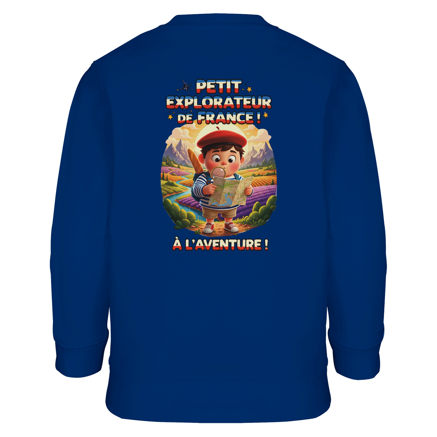 Sweat-shirt Garçon Petit Explorateur – Confort Éco-Responsable