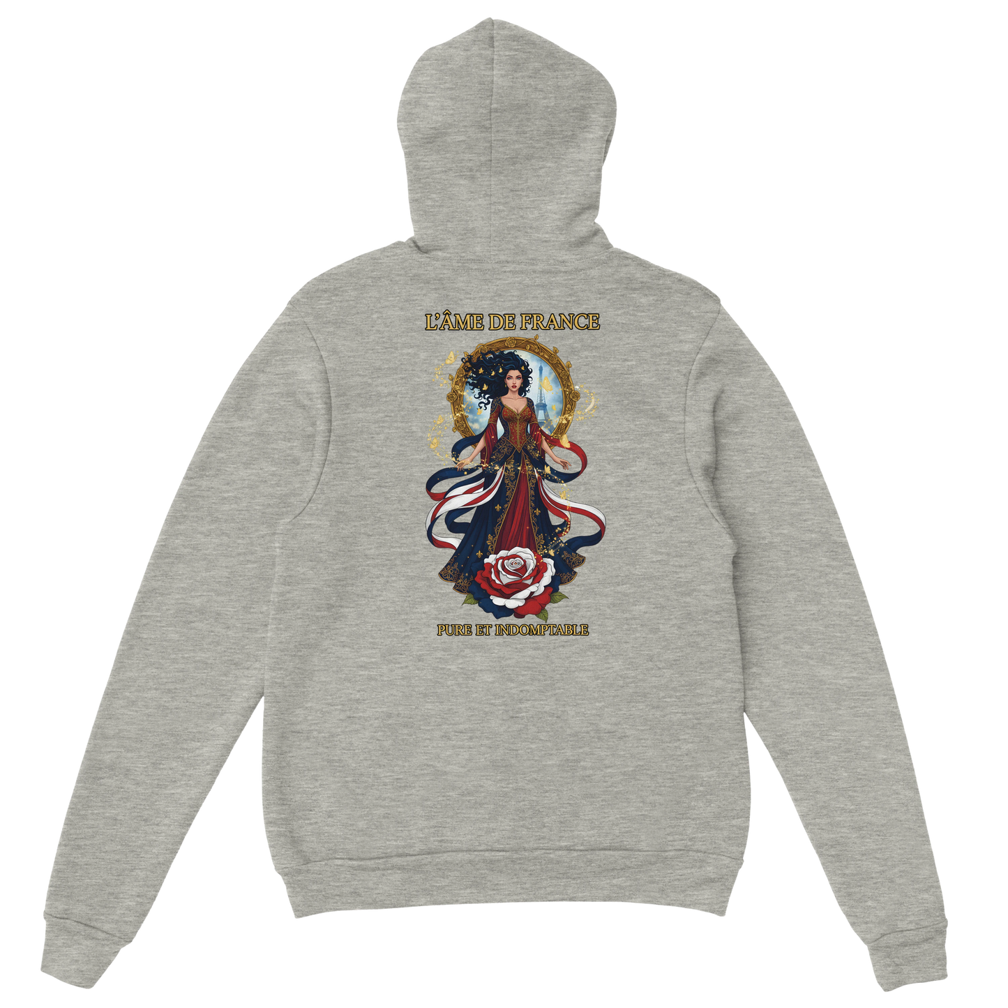 Sweat à capuche femme L'âme de France - Confort premium et style élégant