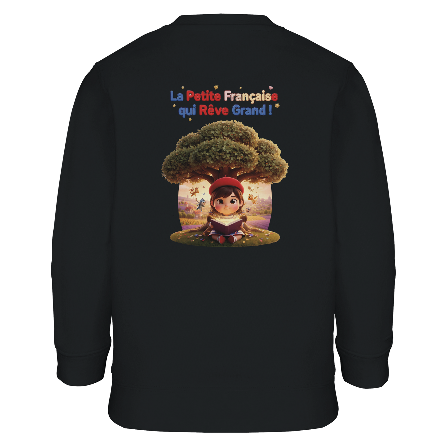La Petite Française Qui Rêve Grand - Sweat-shirt Enfant Écoresponsable