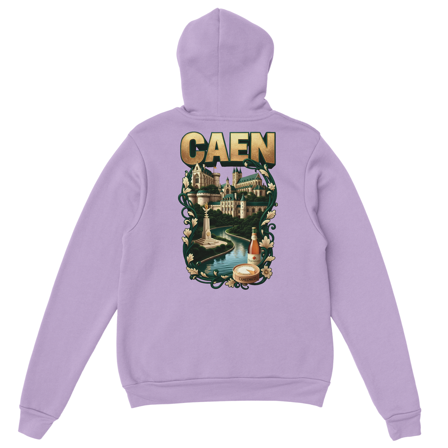 Sweat à capuche Caen - Ville de France - Unisexe Premium