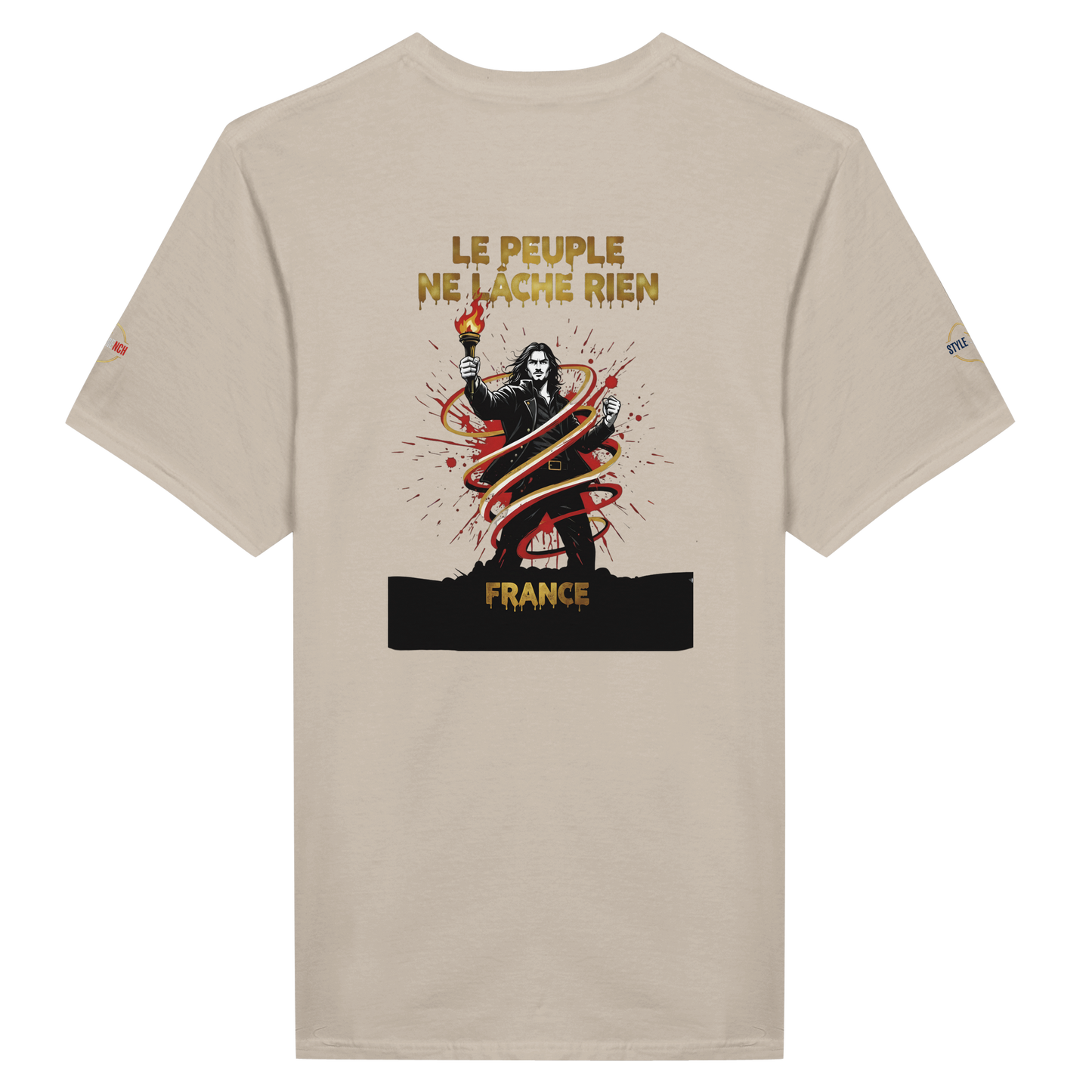 T-shirt Le Peuple Ne Lâche Rien – T-shirt Activiste Premium