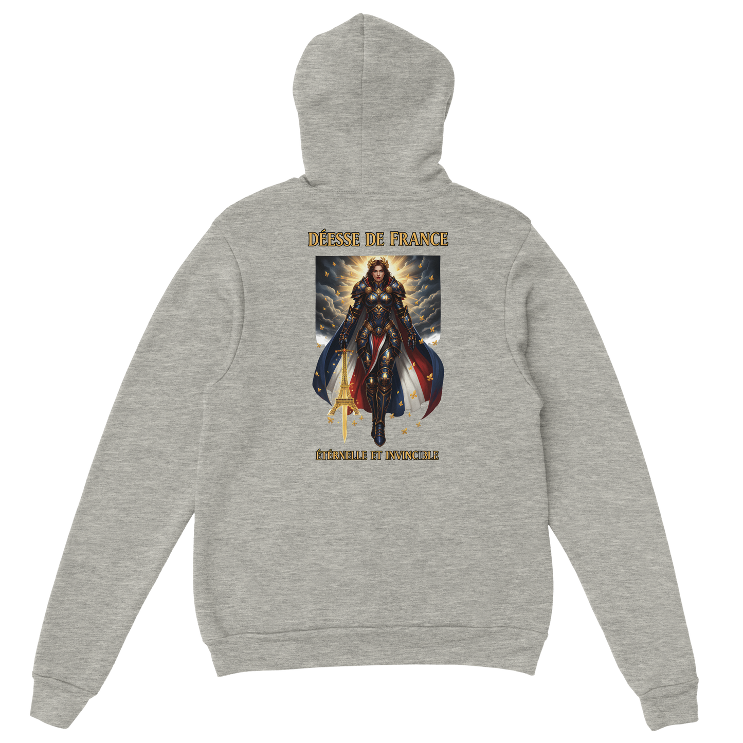 Sweat à Capuche déesse de France Douillet à Motif Unique – Confort et Style