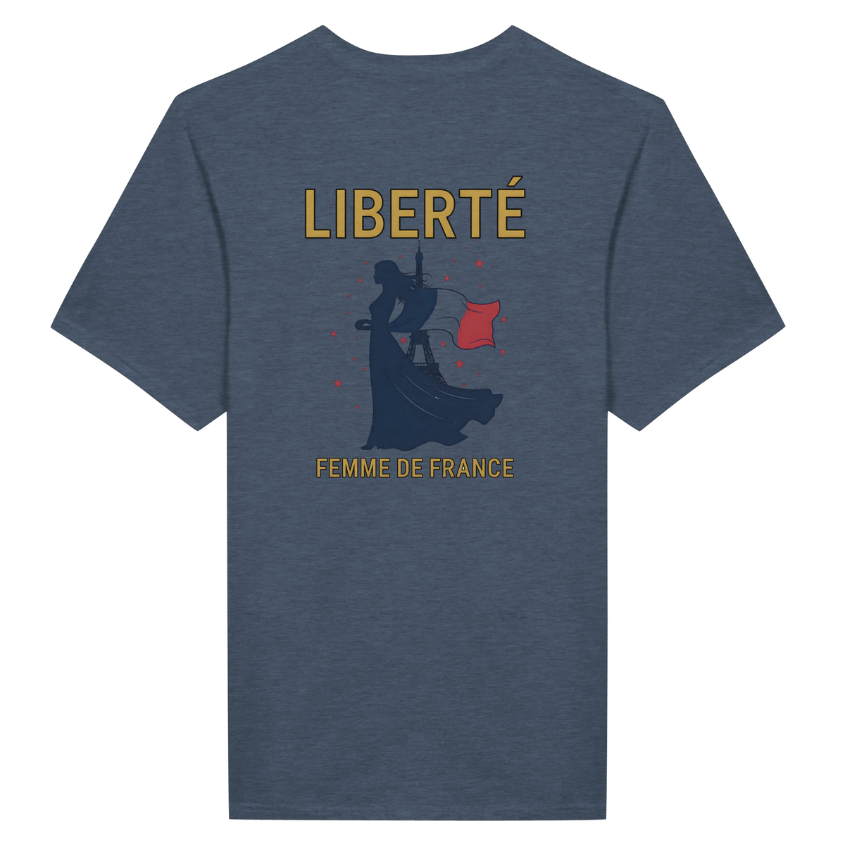 T-shirt Femme Liberté Classique – Col Ras du Cou Gildan 64000