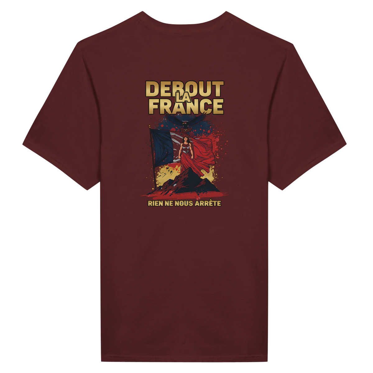 T-shirt Femme Debout la France – Coton Premium