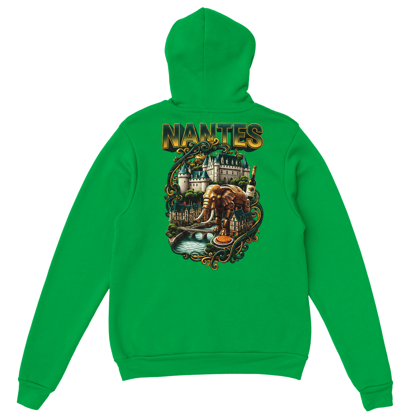 Sweat à capuche unisexe Nantes – Confort premium et style urbain
