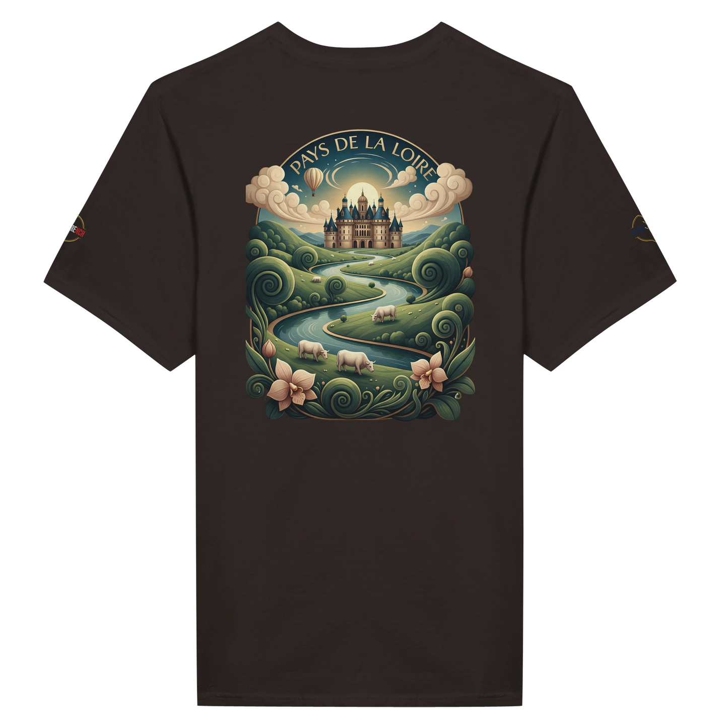 T-shirt Unisexe Pays de la Loire – Design Régional Premium