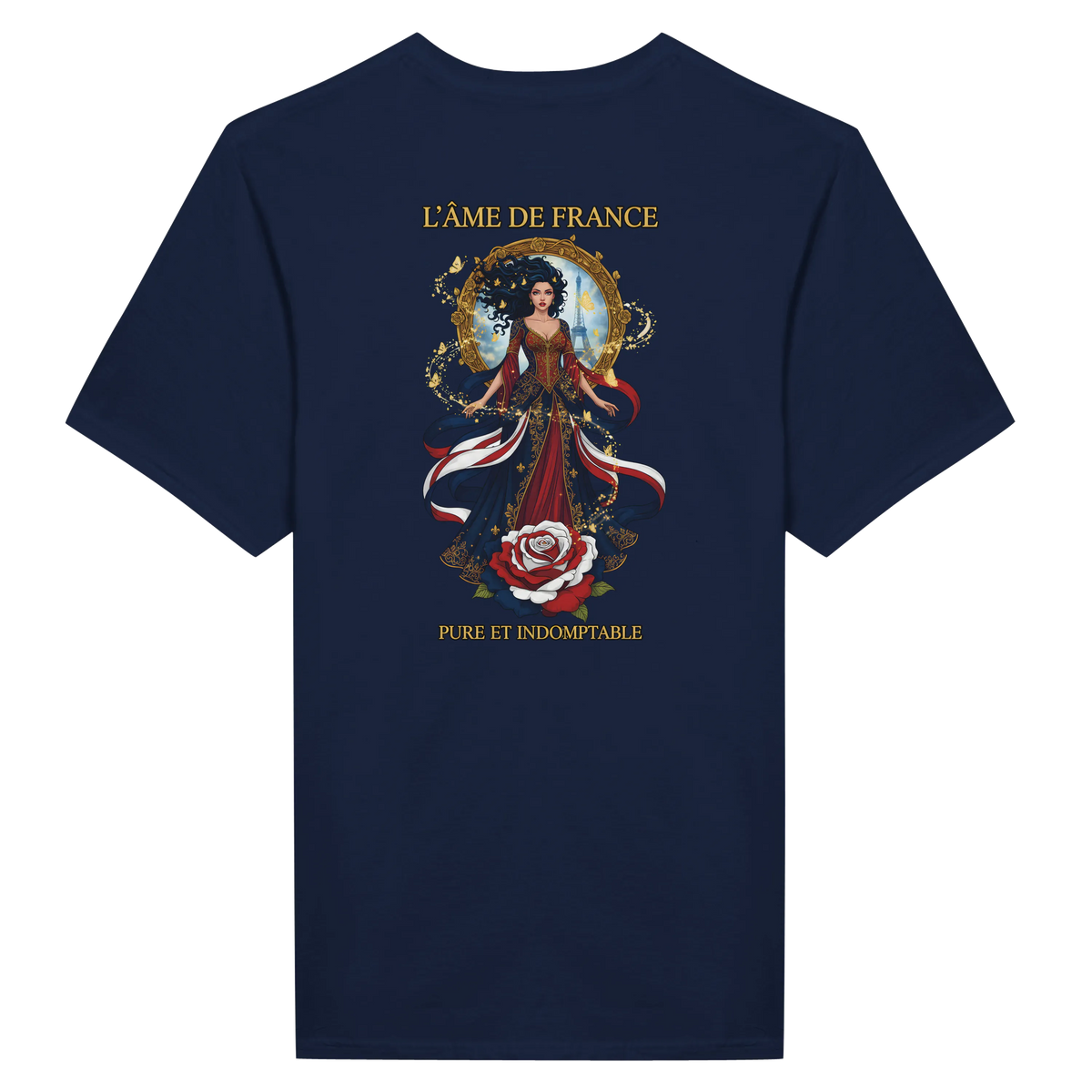 T-shirt  femme L'âme de France – Premium Cotton Tee with Classic French Design