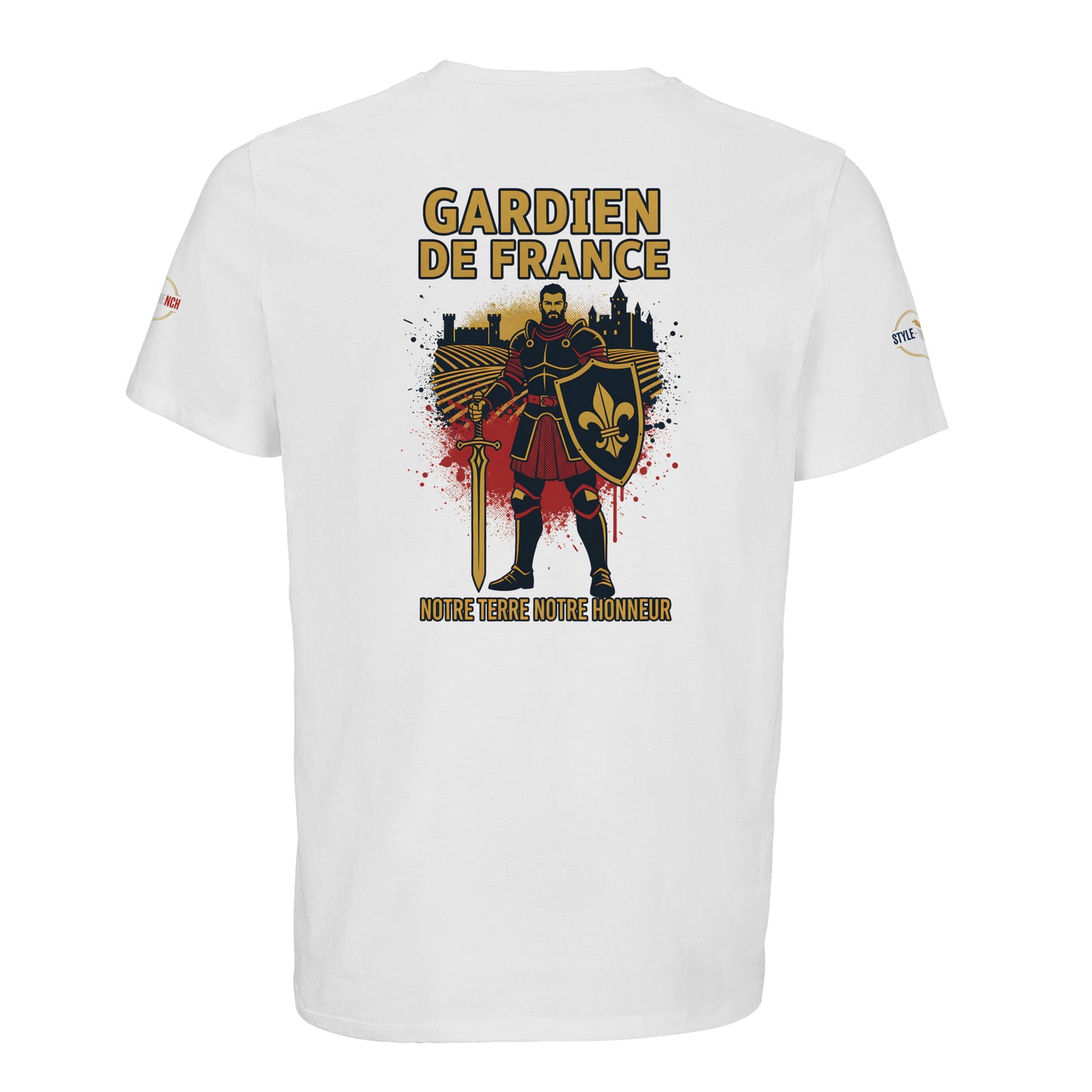 T-shirt Gardien de France pour Homme - Coton Bio Premium