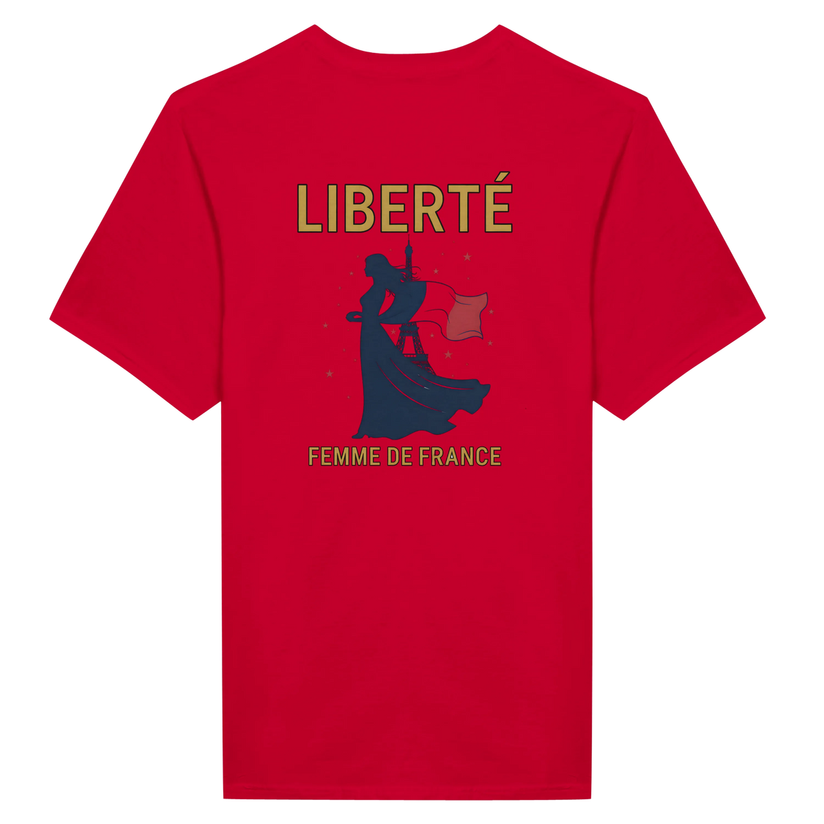 T-shirt Femme Liberté Classique – Col Ras du Cou Gildan 64000