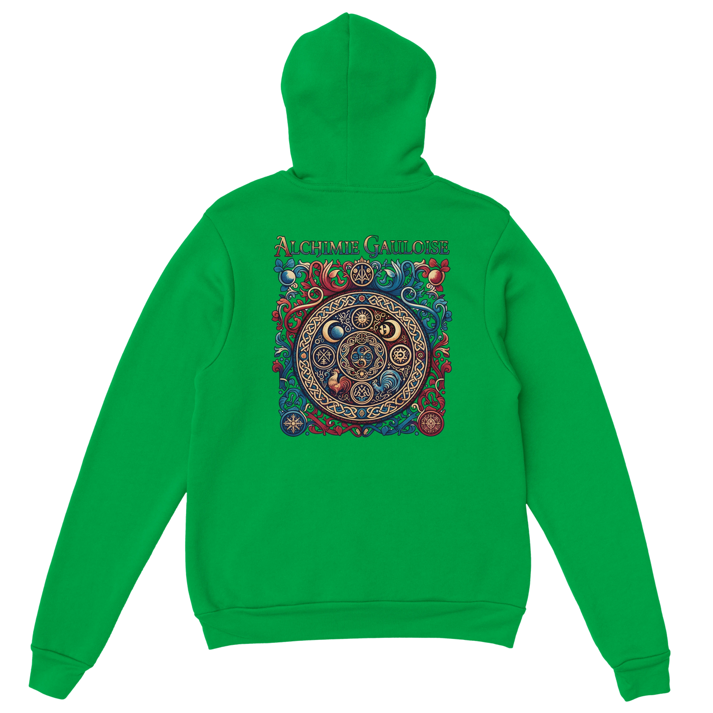 Sweat à capuche homme Alchimie Gauloise – Hoodie premium en coton mélangé