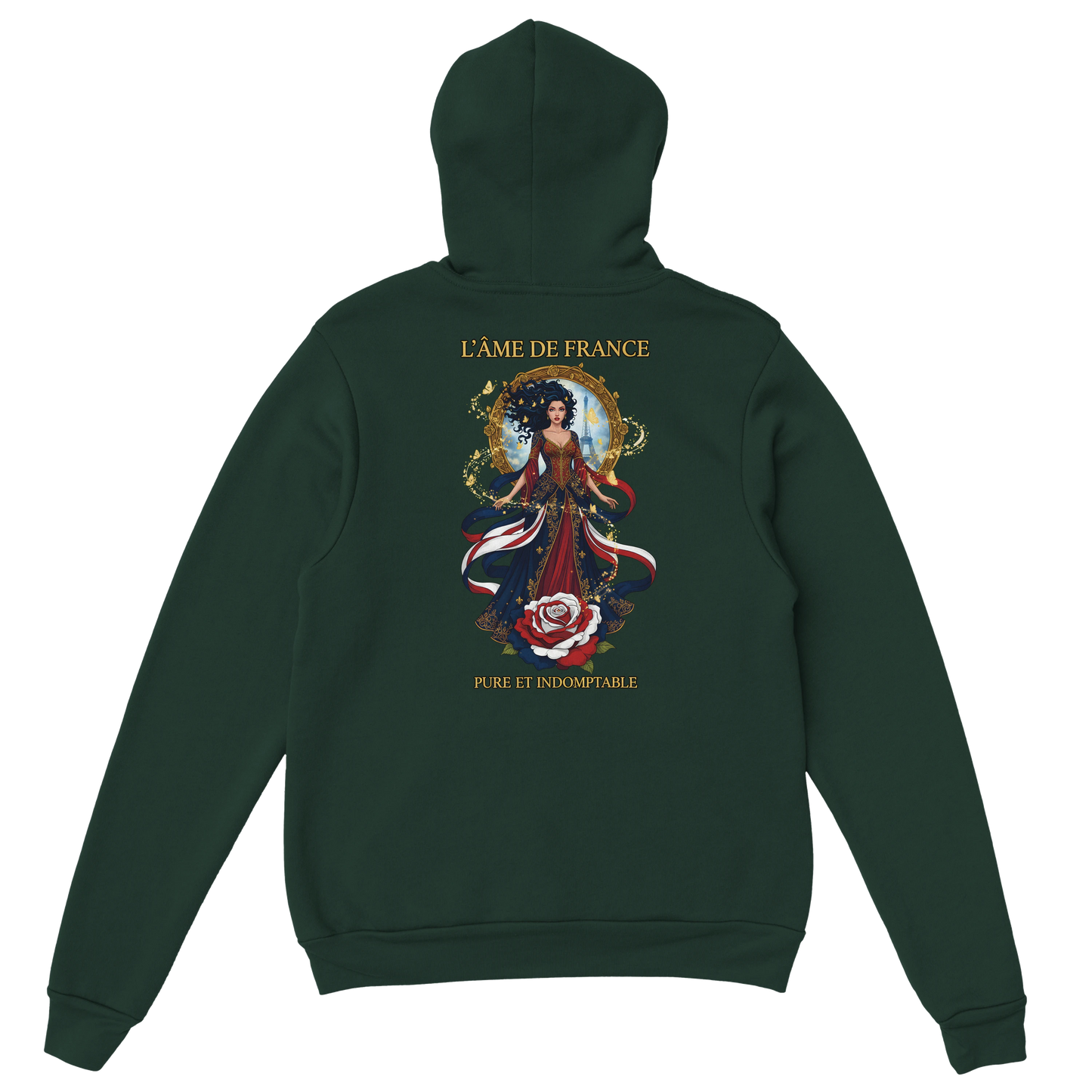 Sweat à capuche femme L'âme de France - Confort premium et style élégant