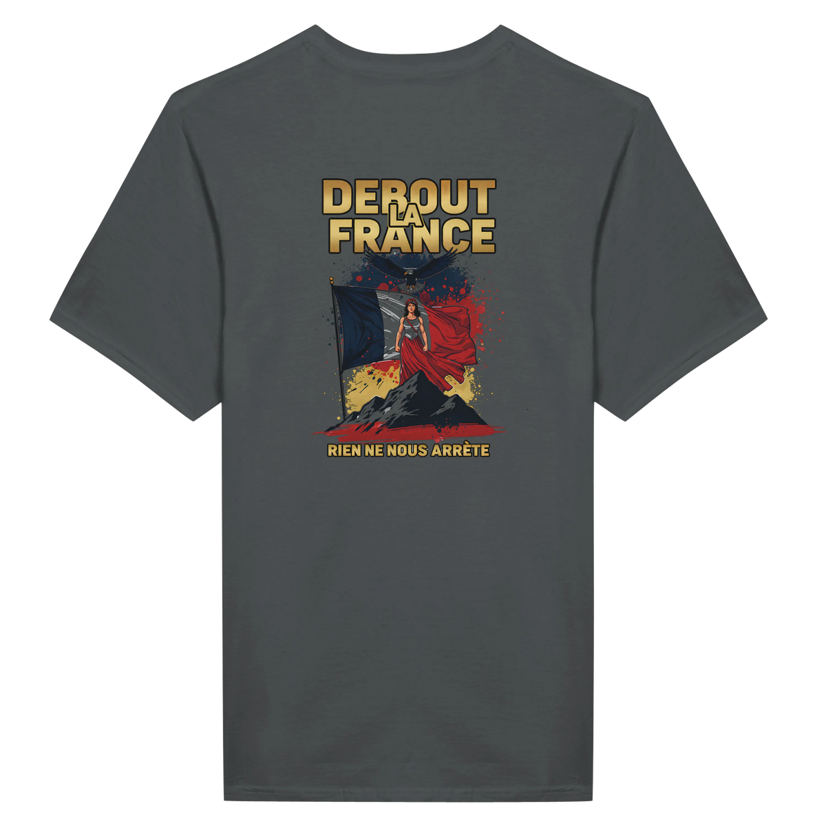 T-shirt Femme Debout la France – Coton Premium