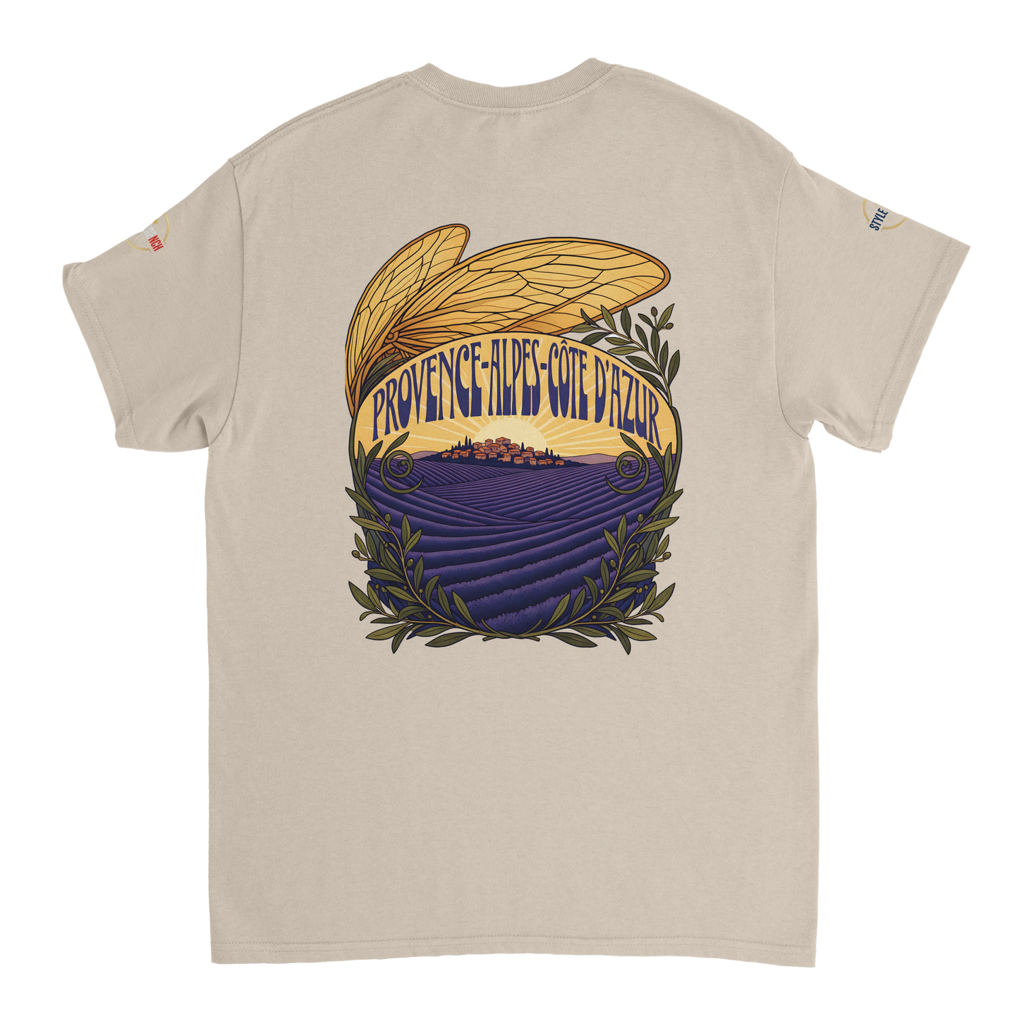 T-Shirt Unisexe Provence-Alpes-Côte d'Azur – Coton Épais Premium