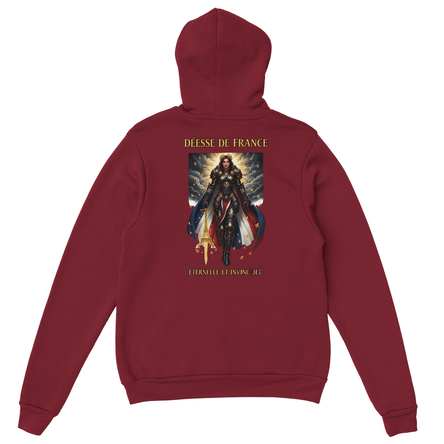 Sweat à Capuche déesse de France Douillet à Motif Unique – Confort et Style