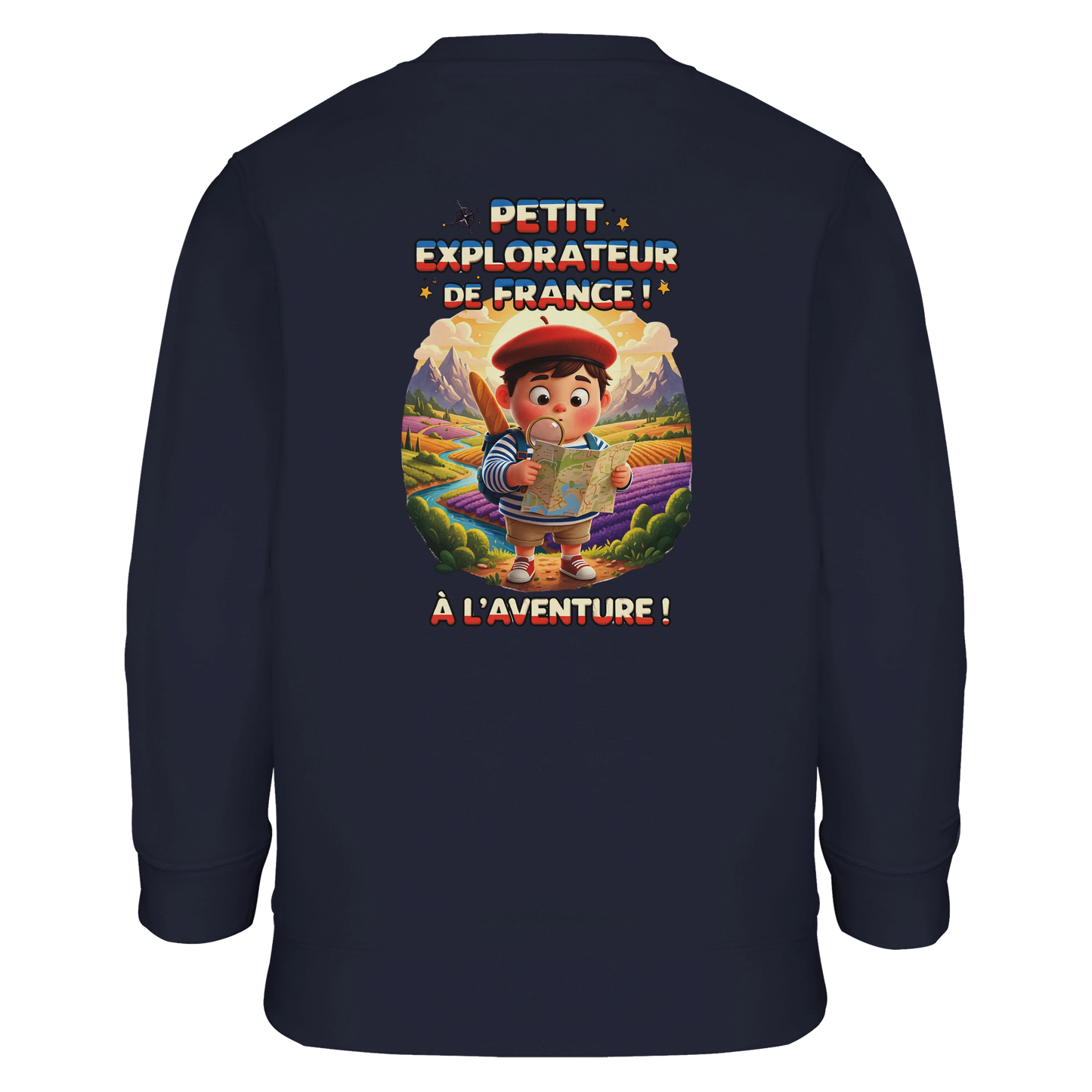 Sweat-shirt Garçon Petit Explorateur – Confort Éco-Responsable