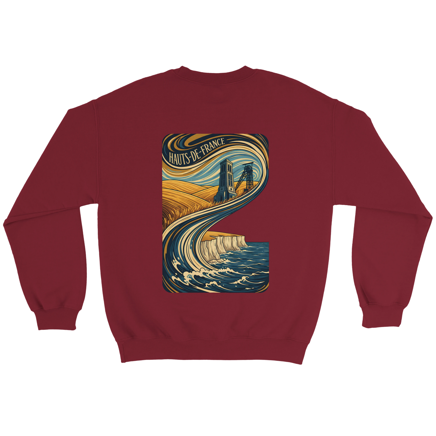 Sweat-shirt Unisexe Haut de France - Confort Premium et Design Classique