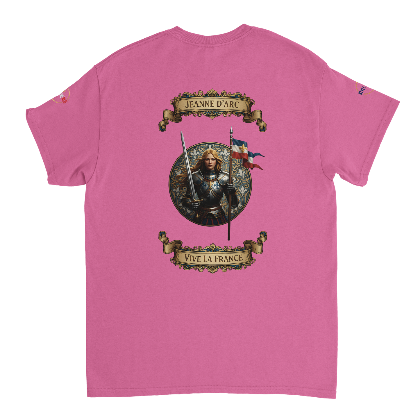T-shirt Femme Jeanne d'Arc - Symbole Iconique en Coton Premium