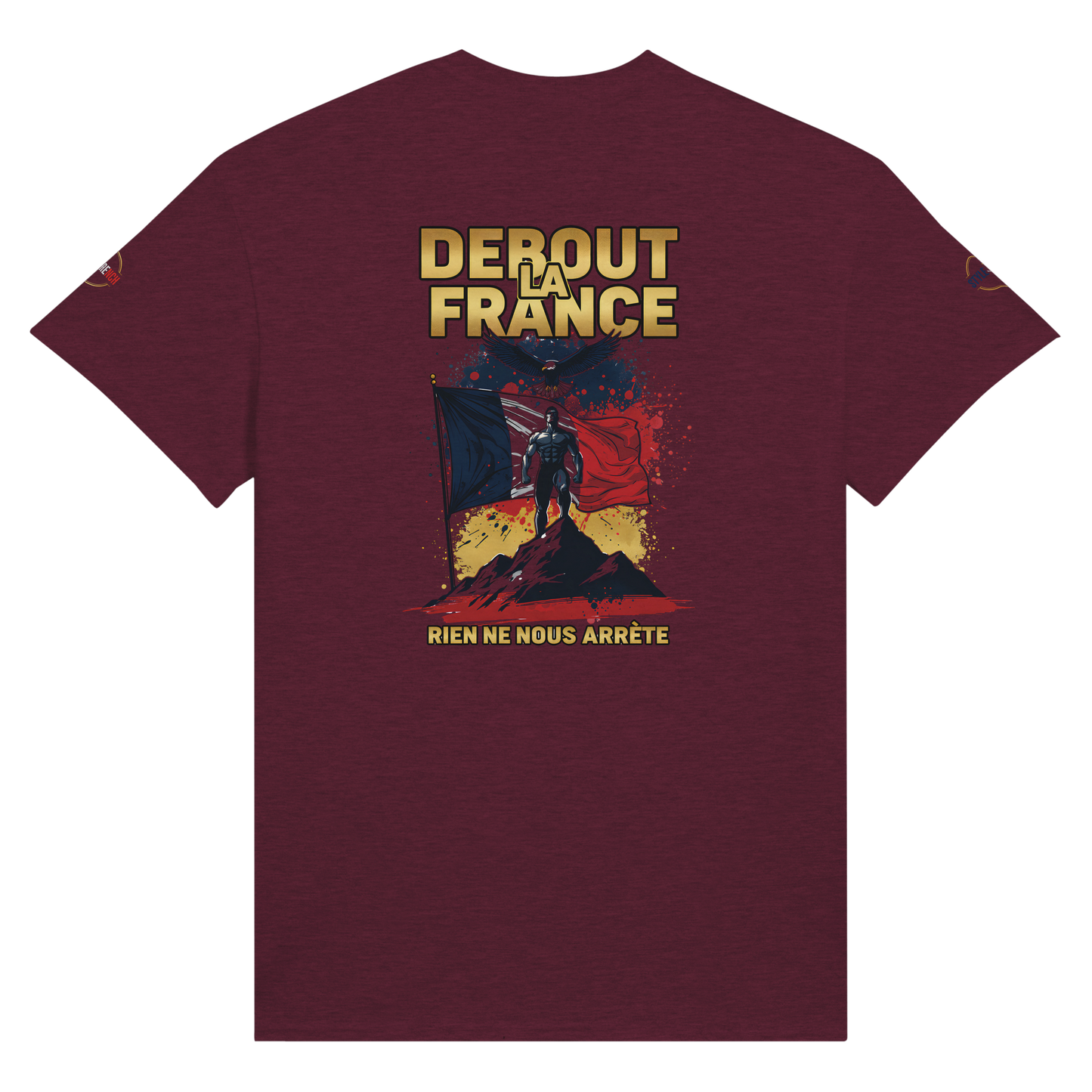 T-shirt Debout la France –  en Coton Premium