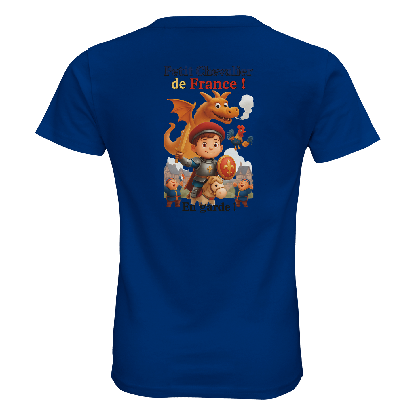 Organic slim-fit T-shirt for boys Little Knight of France | SOL'S Pioneer Kids 03578