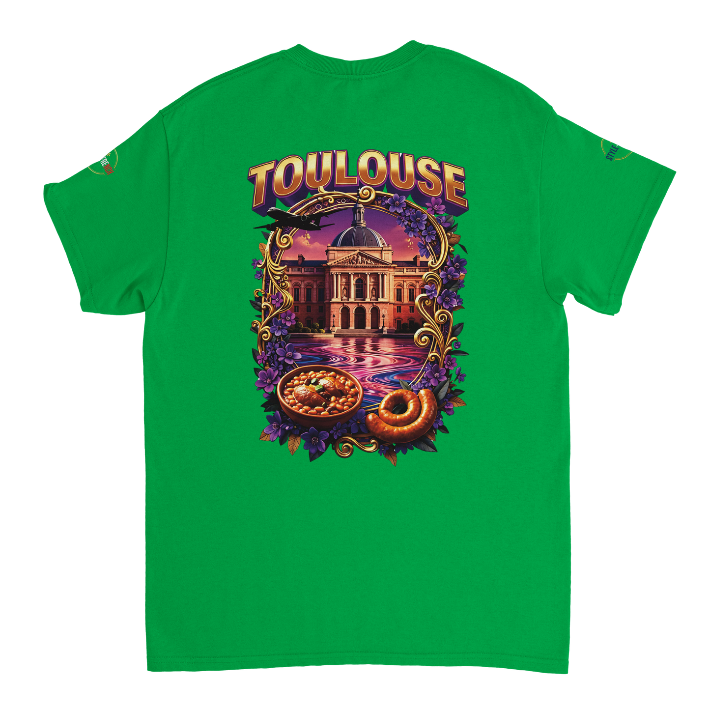 T-Shirt Unisexe Toulouse France – T-Shirt en Coton Premium à Coupe Classique