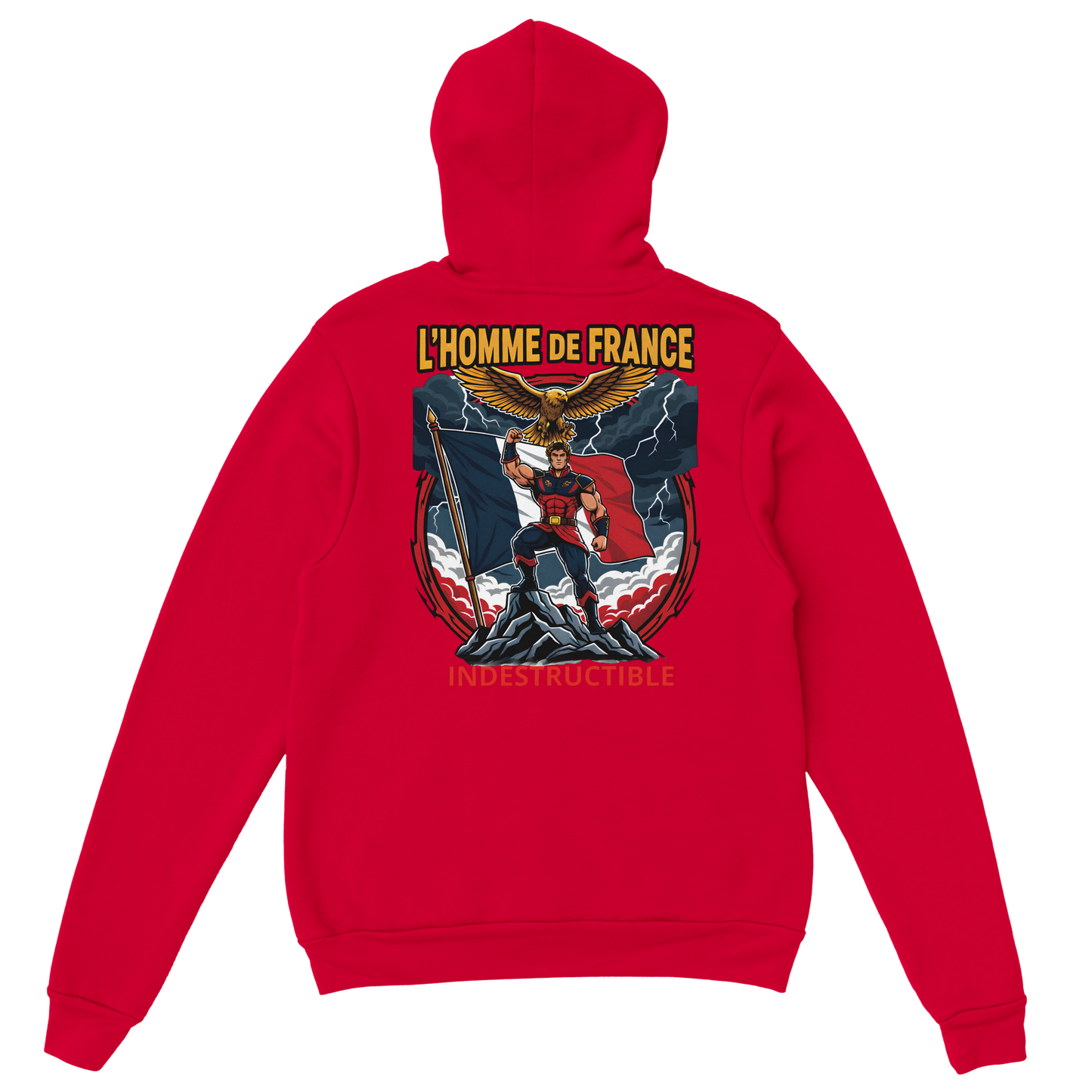 Sweat à Capuche Homme homme de France - Design France - Confort Premium