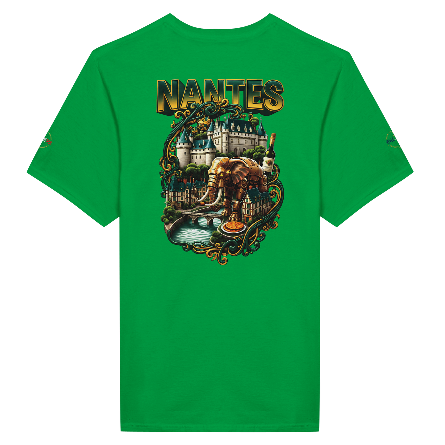 T-Shirt Unisexe Classique Nantes - Confort Premium et Style Urbain